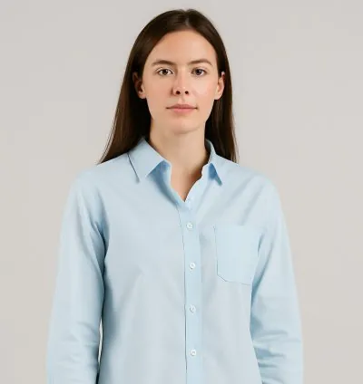 Μπλε μπλούζα